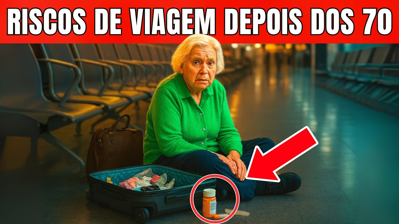 5 Perigos Ocultos de Viajar Depois dos 70 que a Maioria dos Idosos Não Enxerga Chegar