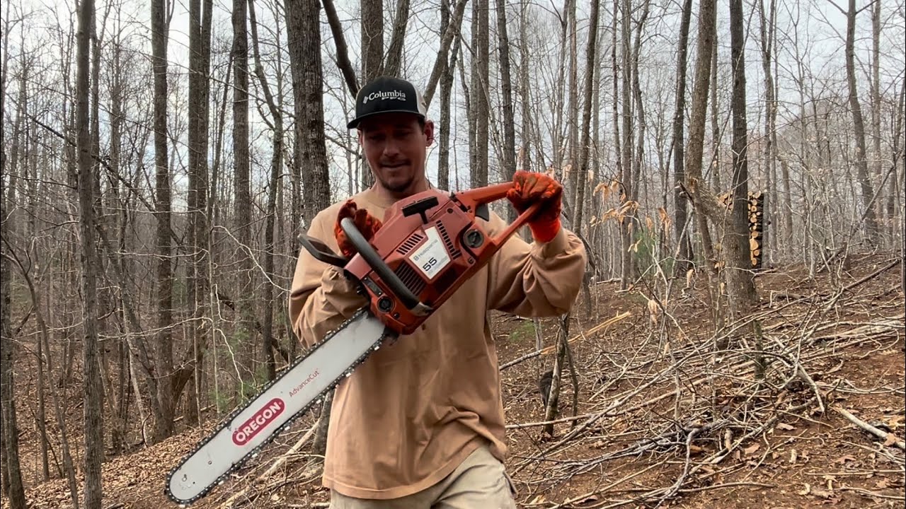 Felling Sketchy Tree’s & Blowing/Burning Leaves 
