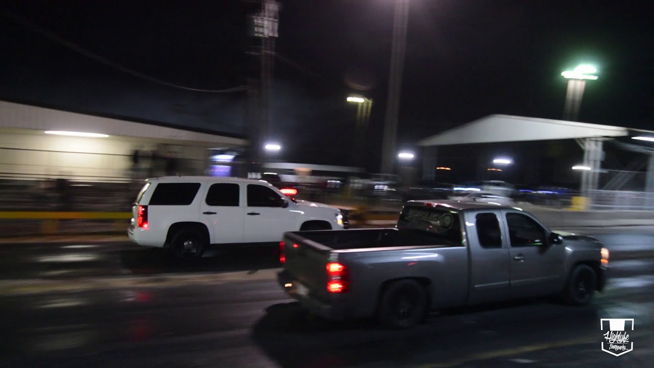 DALLAS 9.0 Street Truck Shootout At Yellow Belly Drag Strip! Winner Takes Home $1000 CASH!