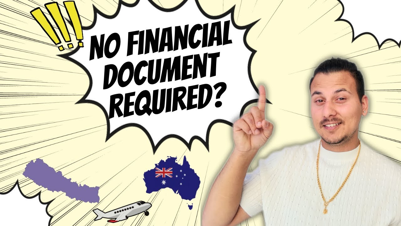 Nepal to Australia Student Visa: No Financial Documents Required?