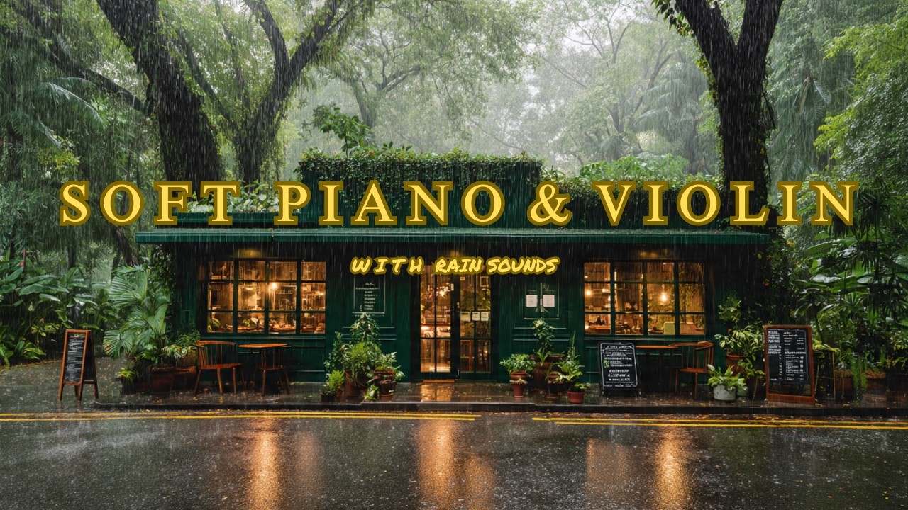 Rain & Piano Ambience for Deep Rest