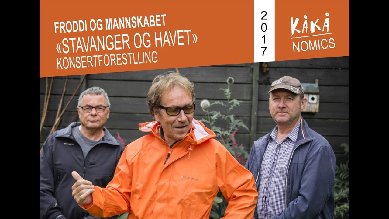 Froddi og mannskabet med konsertforestillingen 