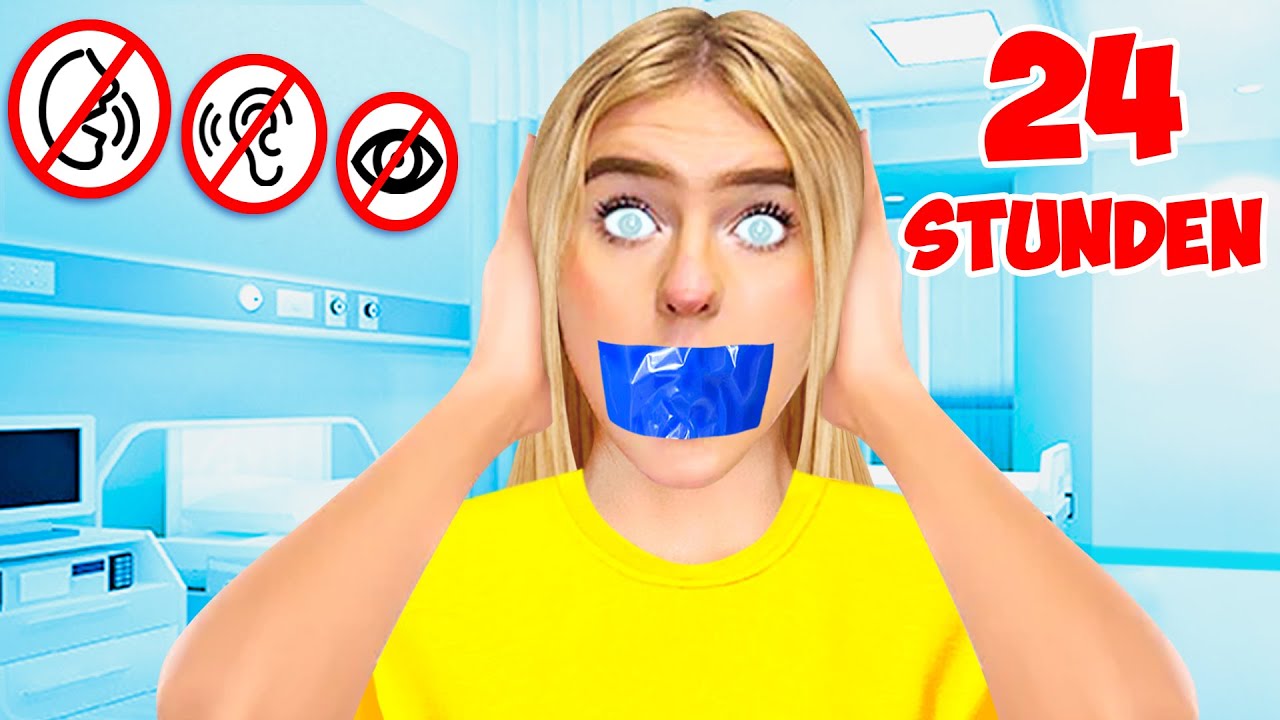 24 Stunden Lang Nichts Sagen Nichts Sehen Und Nichts Hören Können Challenge