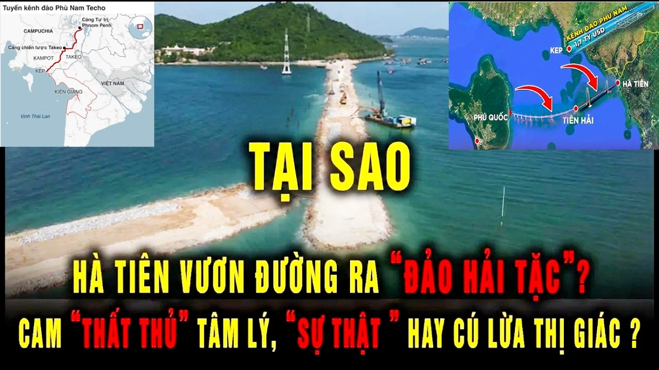 Biến Căng 2026: Hà Tiên Vươn Vòi Ra Đảo Hải Tặc? Sự Thật Hay Cú Lừa Thị Giác?