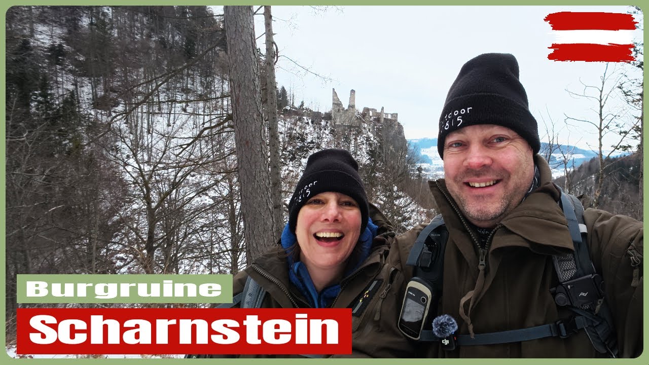 Wandern zur Burgruine Scharnstein | Schnecken Themenweg | Oberösterreich