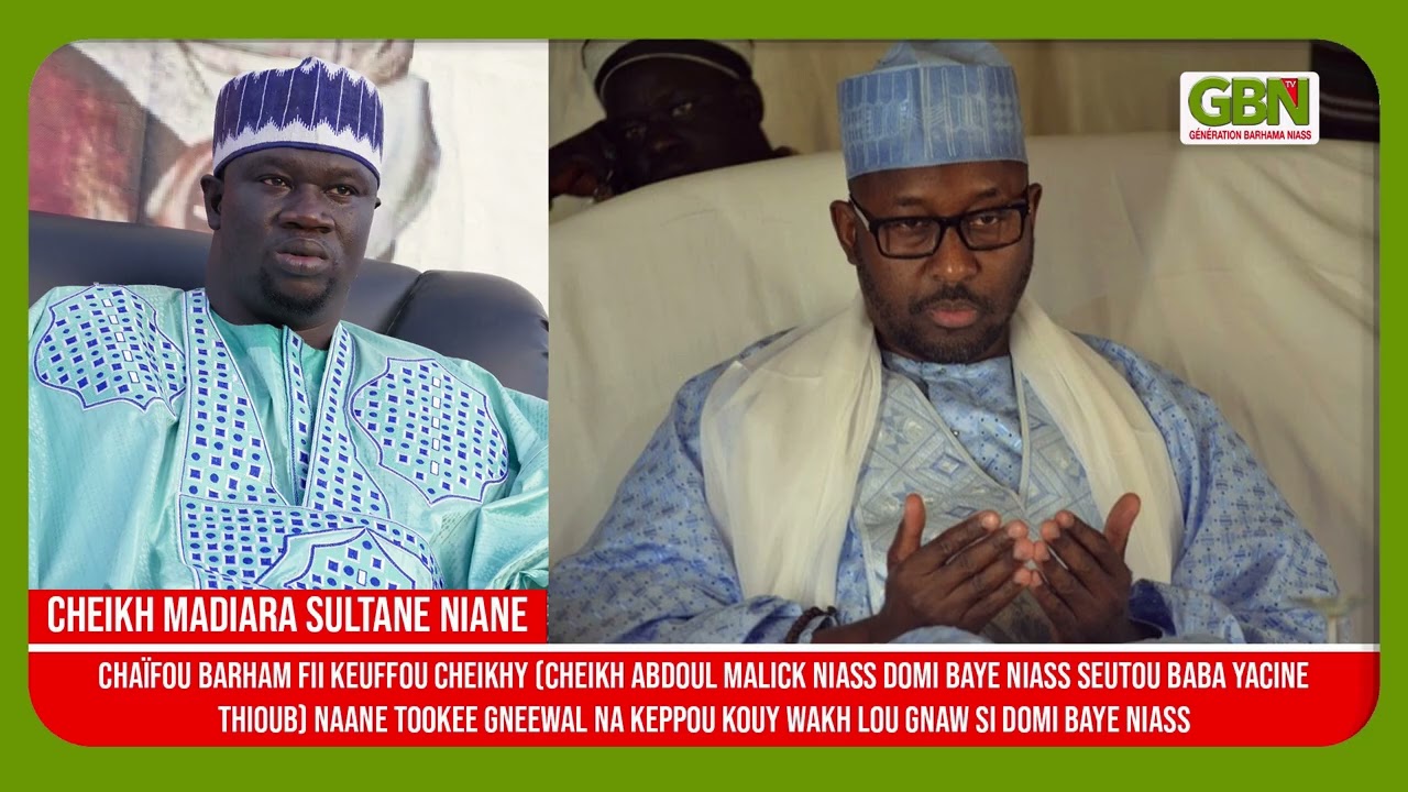 Cheikh Abdoul Malick NIASS Domi BAYE NIASS Seutou BABA Yacine Thioubb
