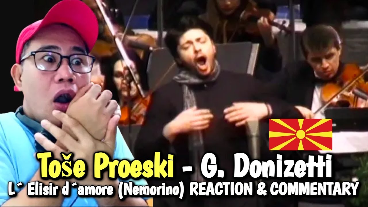 Тоше Проески - Дж. Доницетти - L´ Elisir d´amore РЕАКЦИЯ