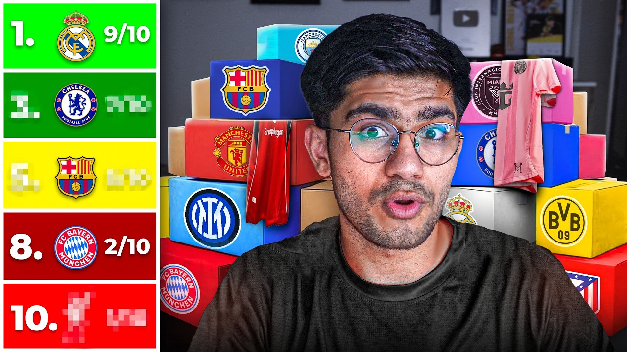 I BOUGHT & RANKED EVERY 2025/26 FOOTBALL KIT