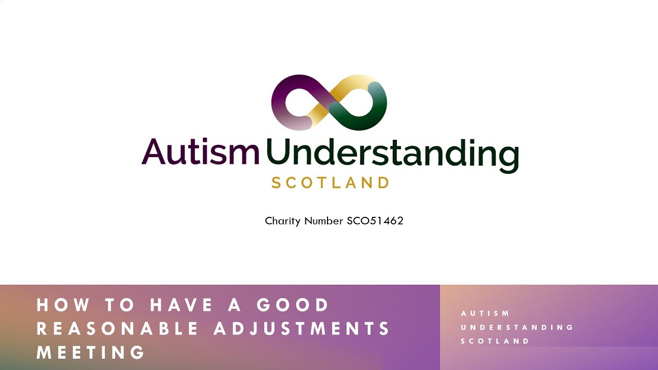 How to have a Good Reasonable Adjustments Meeting