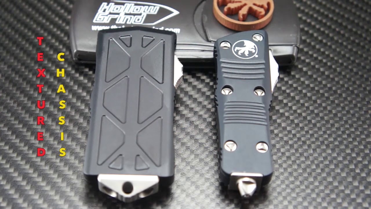 Microtech Comparison:  Mini Troodon Tanto vs Exocet Tanto