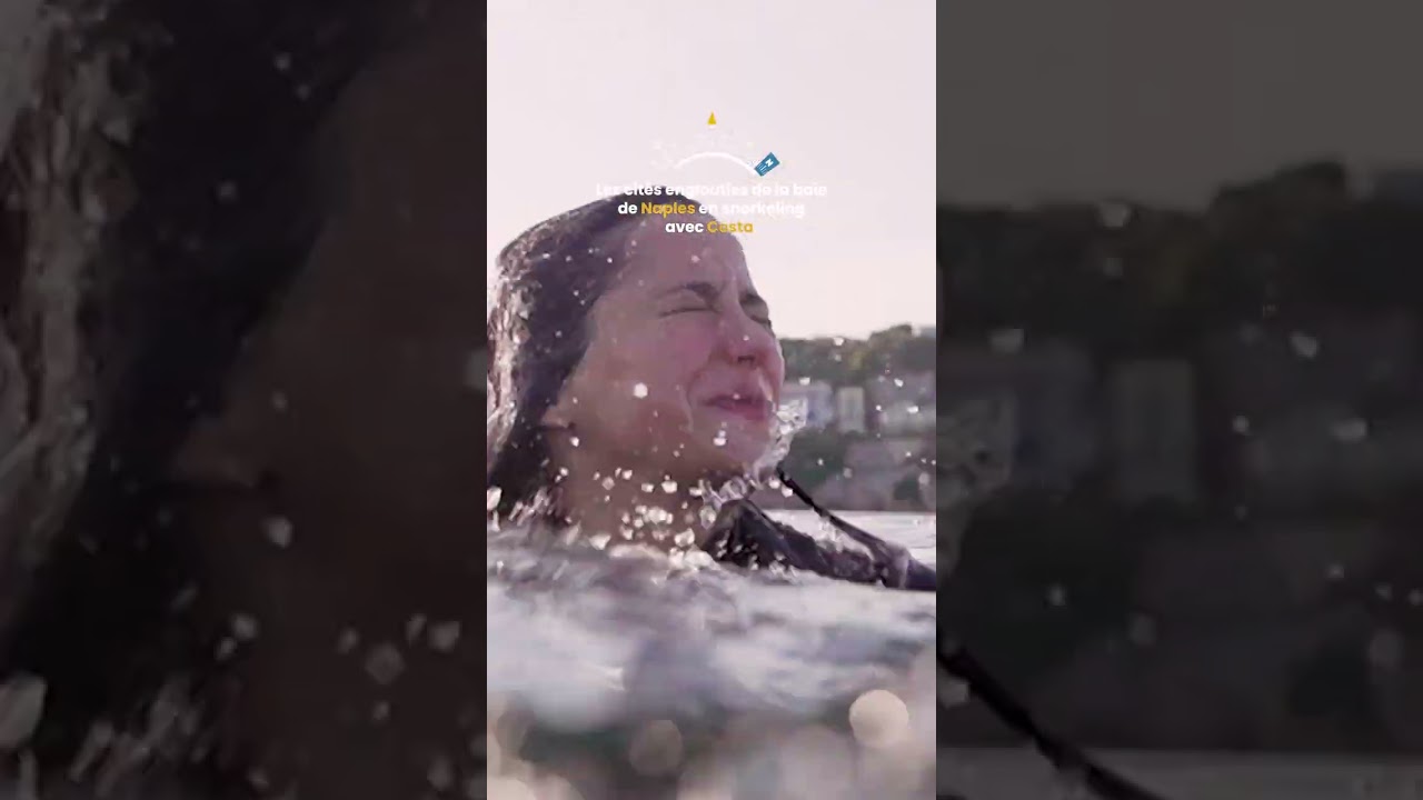 Les cités englouties de la baie de Naples en snorkeling avec Costa. #LiveYourWonder