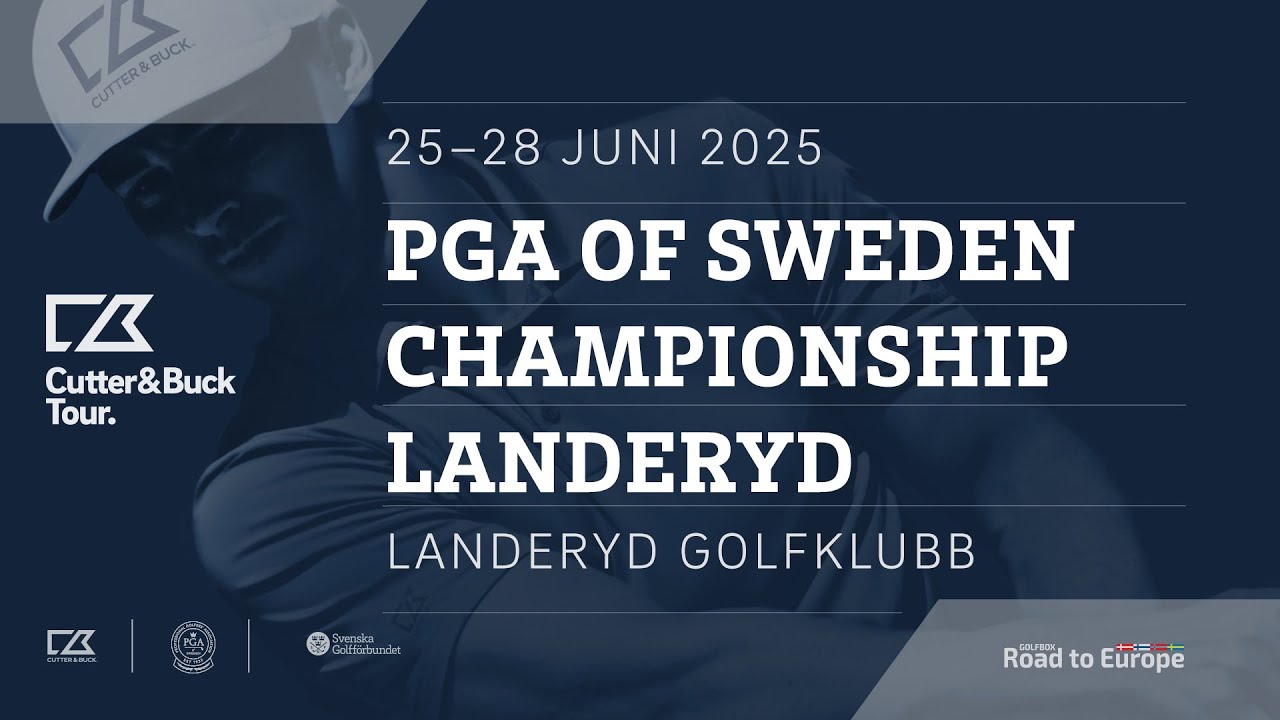 PGA of Sweden Championship Landeryd 2025 Cutter & Buck Tour