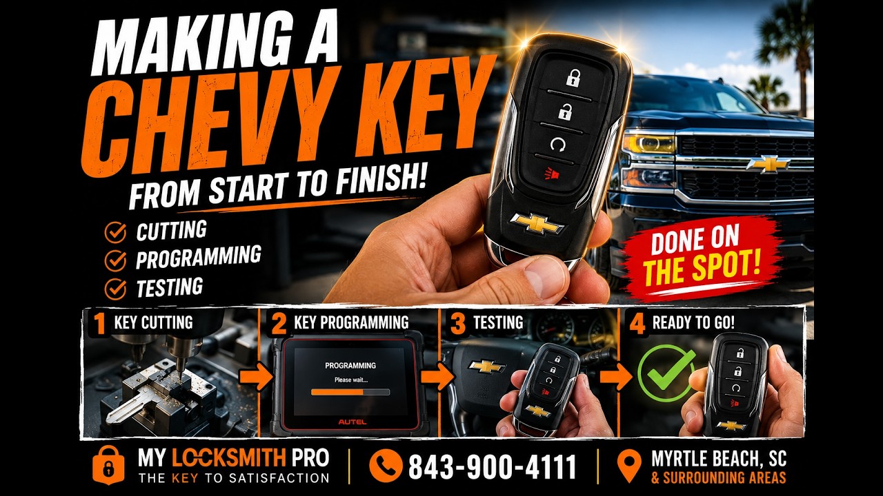 Ever Wonder How a Chevy Key Is Made? 🔑 Watch This!