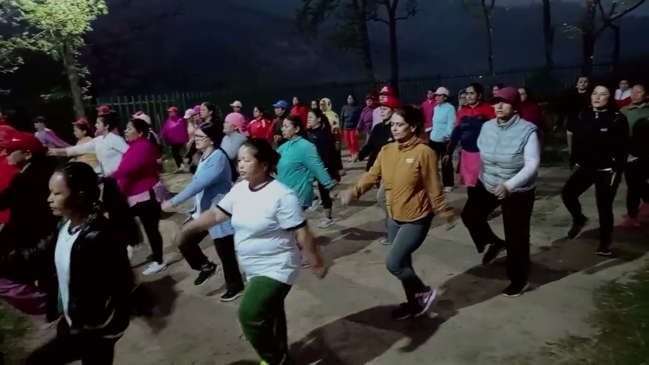 सकुन्तला क्षेत्री संगै सबैकाे याेग साधना 2081-12-01