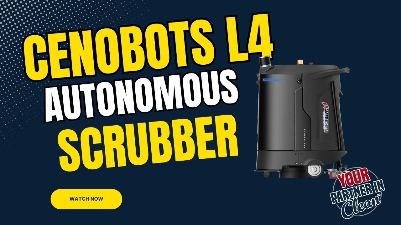 Cenobots L4 – Compact Autonomous Floor Scrubber with Advanced Features