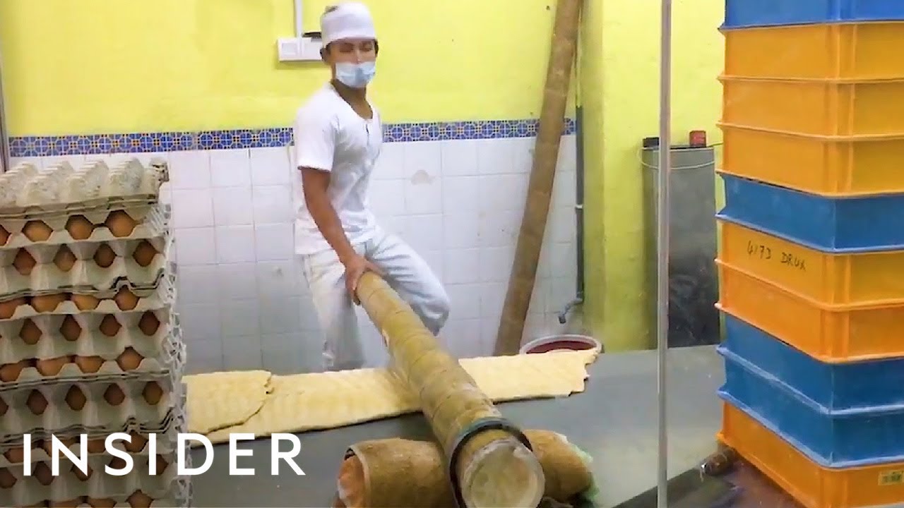 Making Bamboo Noodles Is A Dying Chinese Technique