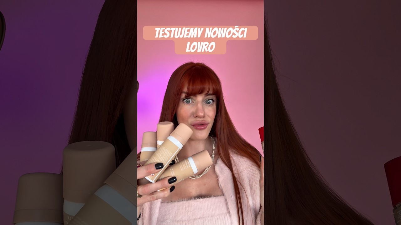 Testujemy nowe podkłady Lovro (paczka PR) #lovro #polskamarka #kosmetyki #beauty #makeup