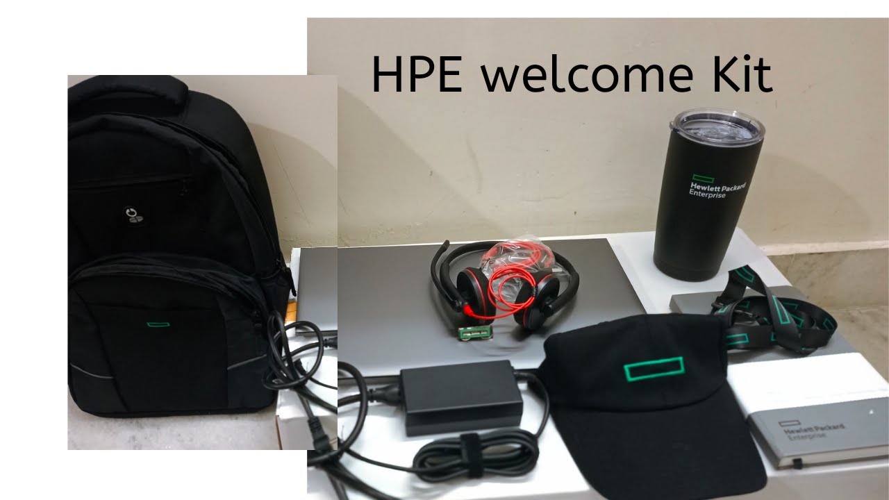 HPE welcome Kit 👍💐🎉