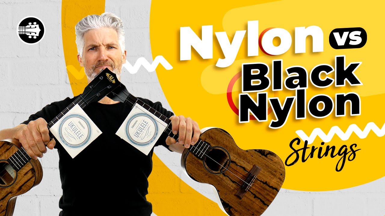 Clear Nylon vs🔥 Black Nylon! Ukulele Strings Comparison! FIND OUT WHICH ONE IS THE BEST!