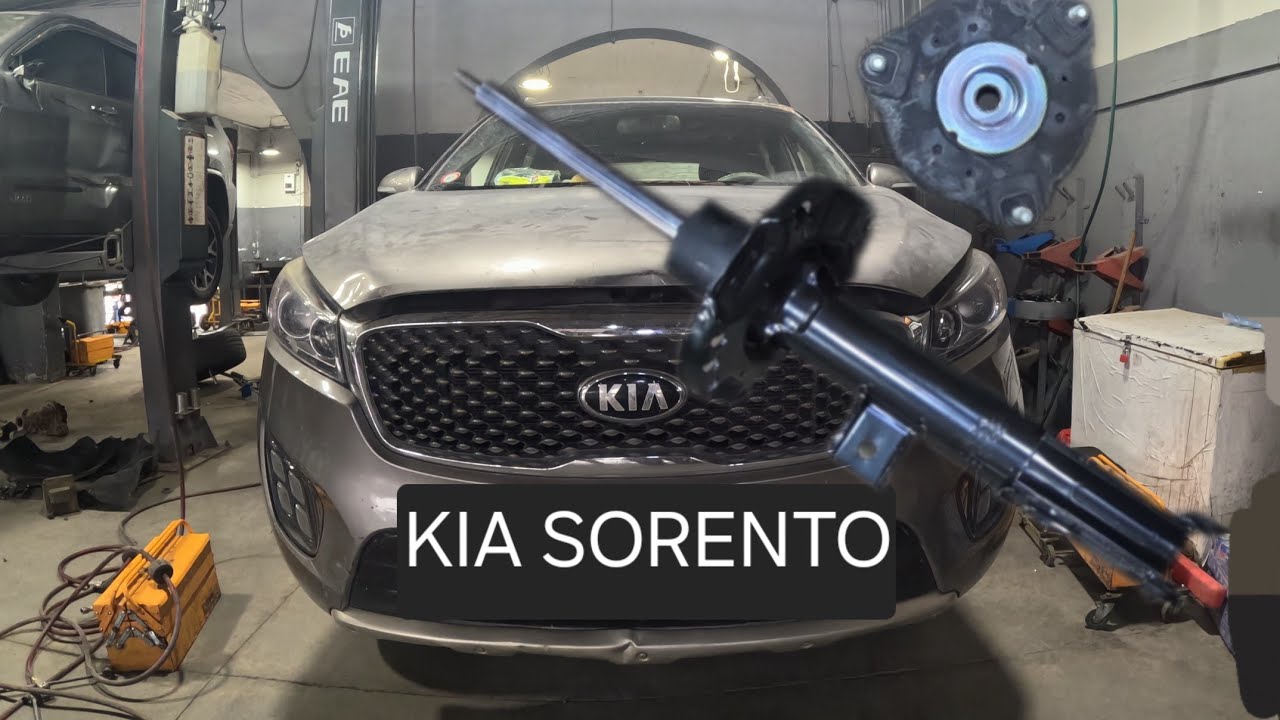 replacing front shock absorber - strut mount ... kia sorento 2016-2020 (torque specs)