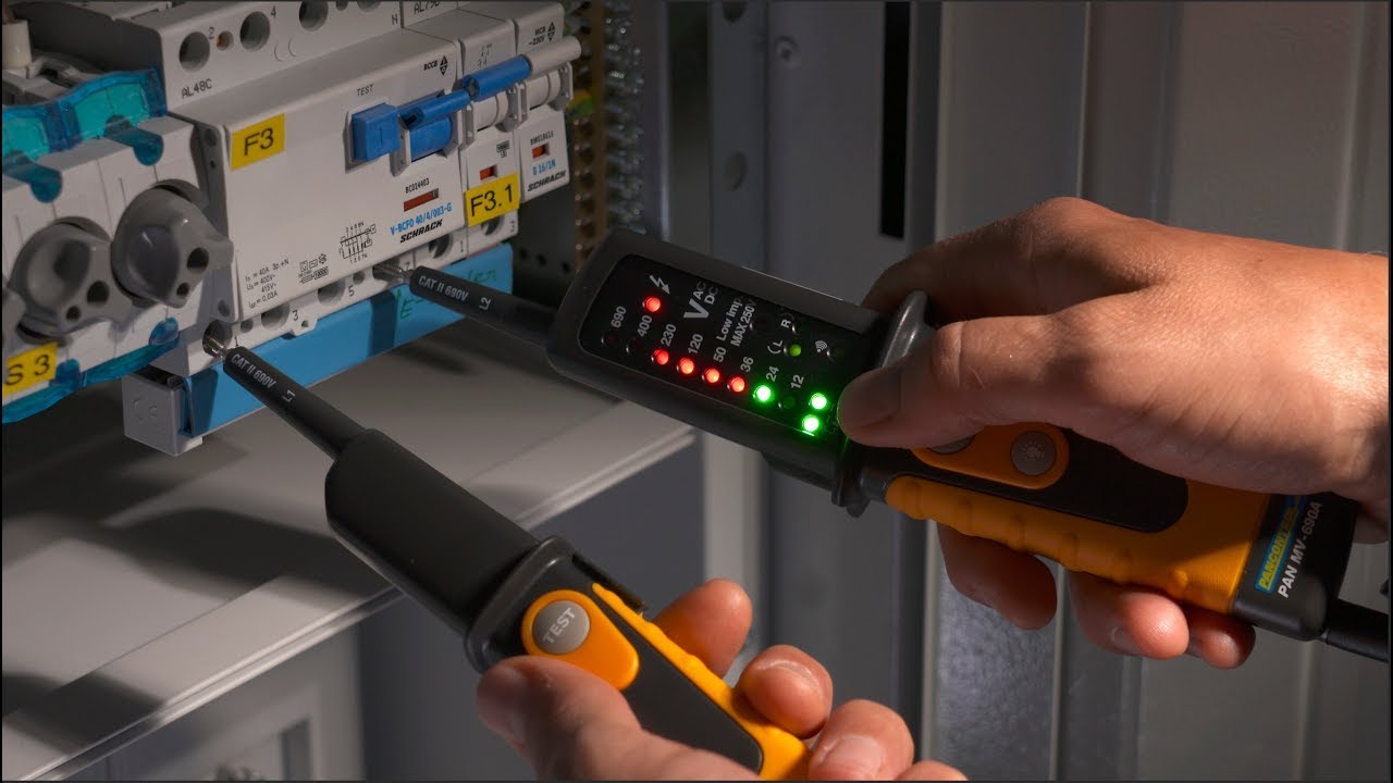 Voltage Tester PAN MV-690A - application video - Jul.2021