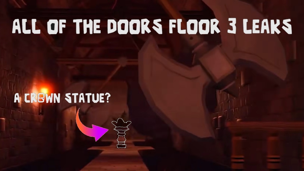 ALL OF THE FLOOR 3 LEAKS FROM  ROBLOX DOORS IN ONE VIDEO!
