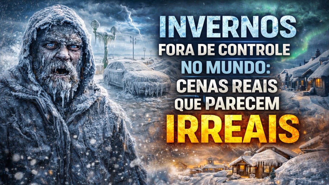 Invernos Fora de Controle No Mundo: Cenas Reais Que Parecem Irreais