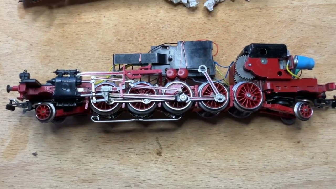 Umbau der Märklin 3112 auf digital, Reinigung der 3309, etwas aus dem 3D Druck, und Probe/Fahrvideo