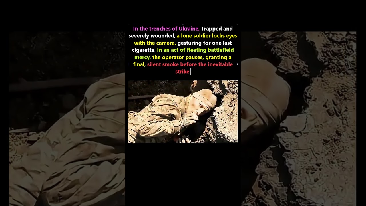 The Moment A Drone Operator Granted This Last Wish 🕊️. #military #Ukraine