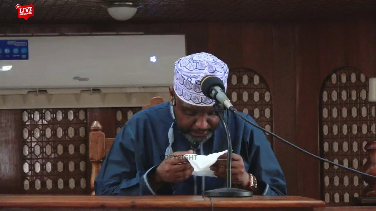 🔴LIVE DARSA YA RMADHANI YA 5 KUTOKA MASJID NOOR MUHAMMAD