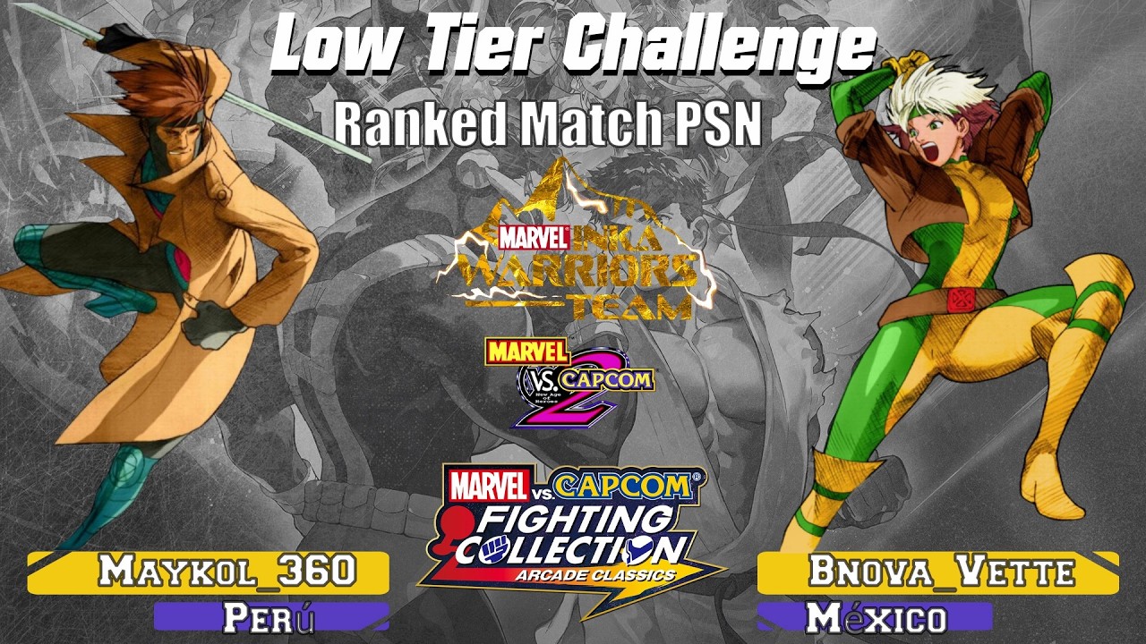 Marvel vs Capcom 2 (PS4) Higher Gambit : Maykol_360 vs Bnova_Vette :. .20.02.26 🔥🔥🔥 #PSN