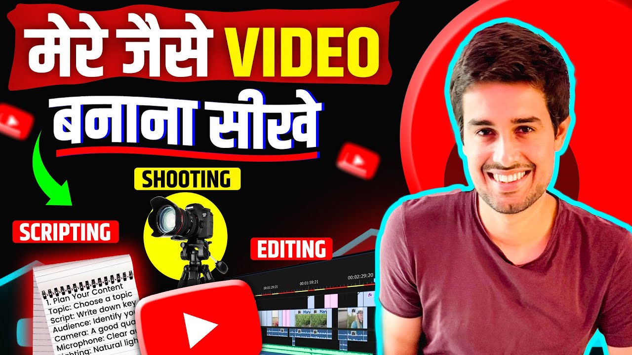 Dhruv Rathee Jaise Video Kaise Banaye? Shooting, Script, Editing & Upload Strategy (Complete Guide)