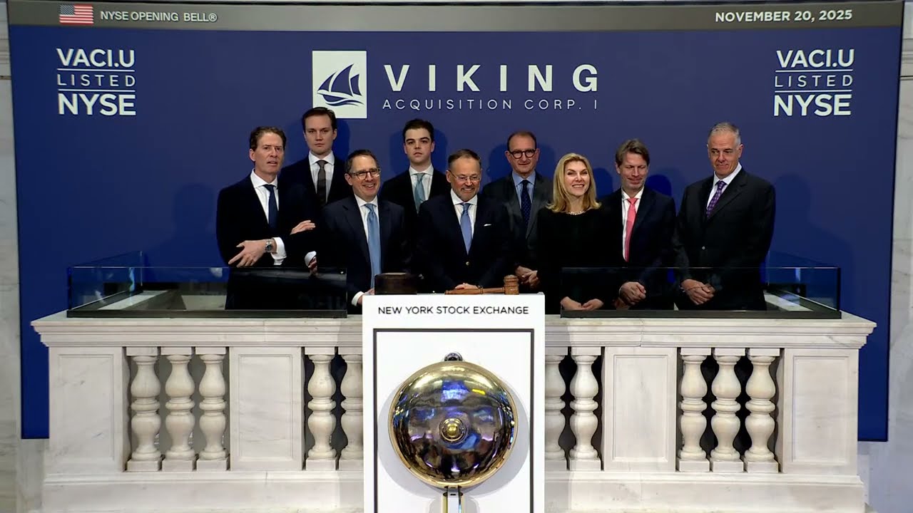 Viking Acquisition Corp (NYSE: VACI) Rings The Opening Bell&reg;