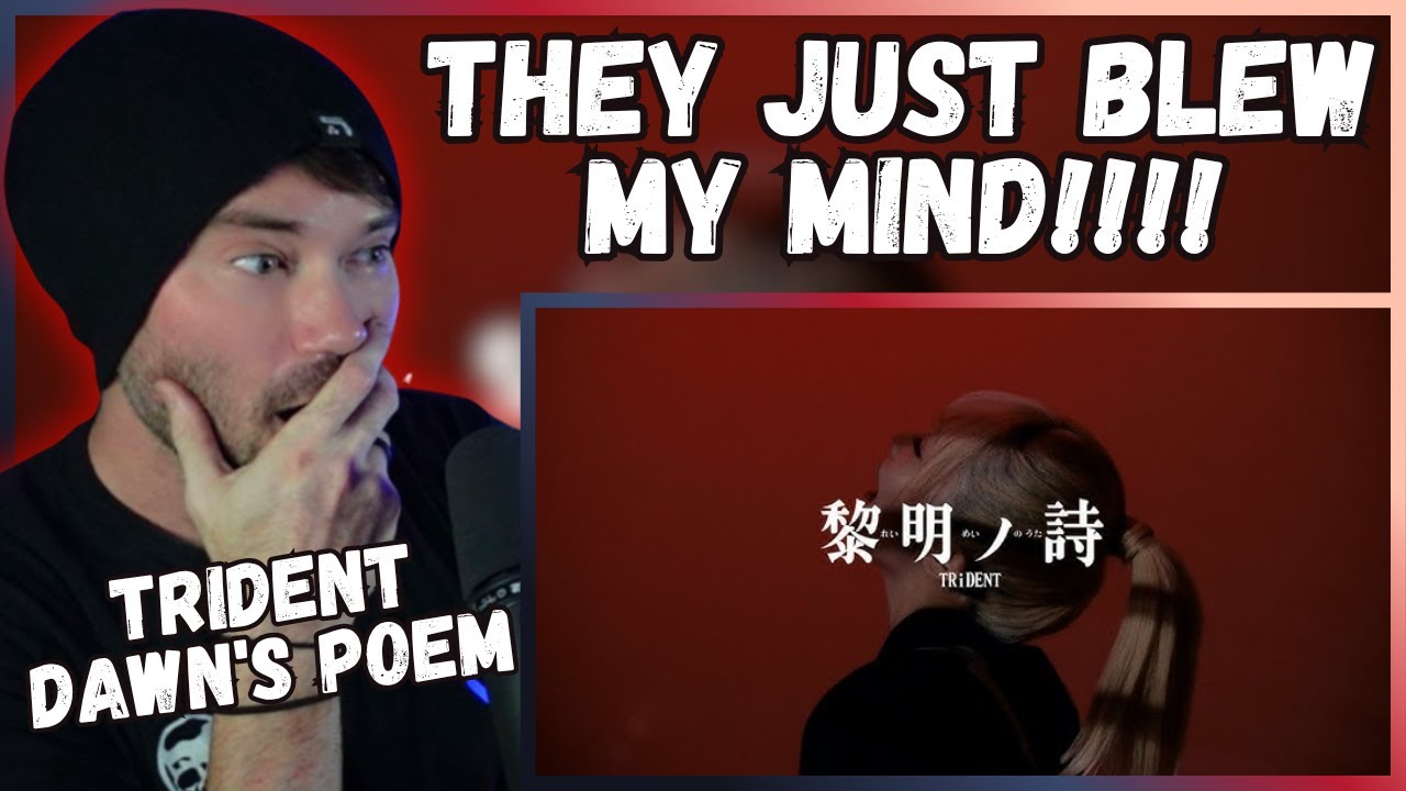 ОНА ТОЛЬКО ЧТО СТАЛА ОДНОЙ ИЗ МОИХ ЛУЧШИХ ПЕВИЦ — Официальный клип TRiDENT «Dawn's Poem» | Реакци...