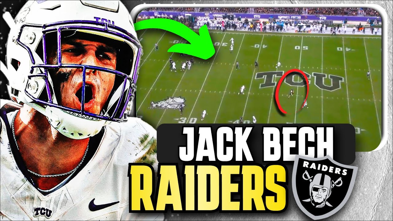 Jack Bech Highlights 🏴&zwj;☠️🏴&zwj;☠️ Welcome to the Raiders