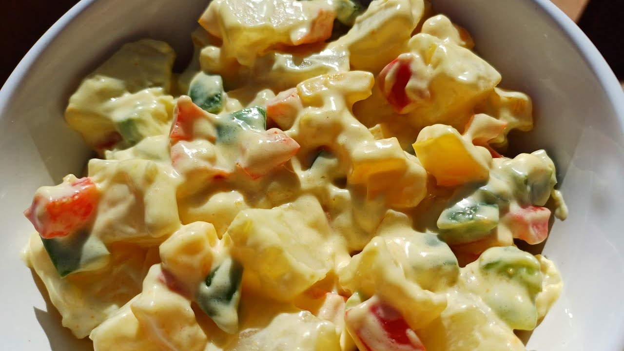 How To Make Potatoes Salad. No Boiled Eggs Needed. Potatoes Salad Recipe