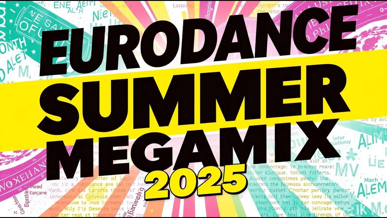 EURODANCE SUMMER MEGAMIX 2025 🌴 | Non-Stop Dance Hits by DJ TYNA 💃🕺