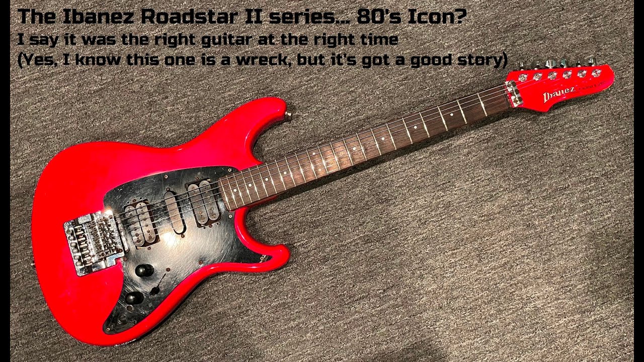 The Ibanez Roadstar II. The Right Guitar at the Right Time.