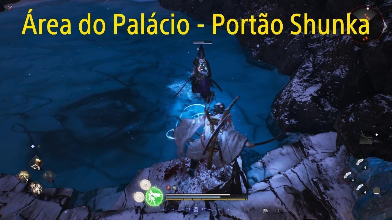Nioh 3 - Área do Palácio : Portão Shunka - Caminho até o Boss