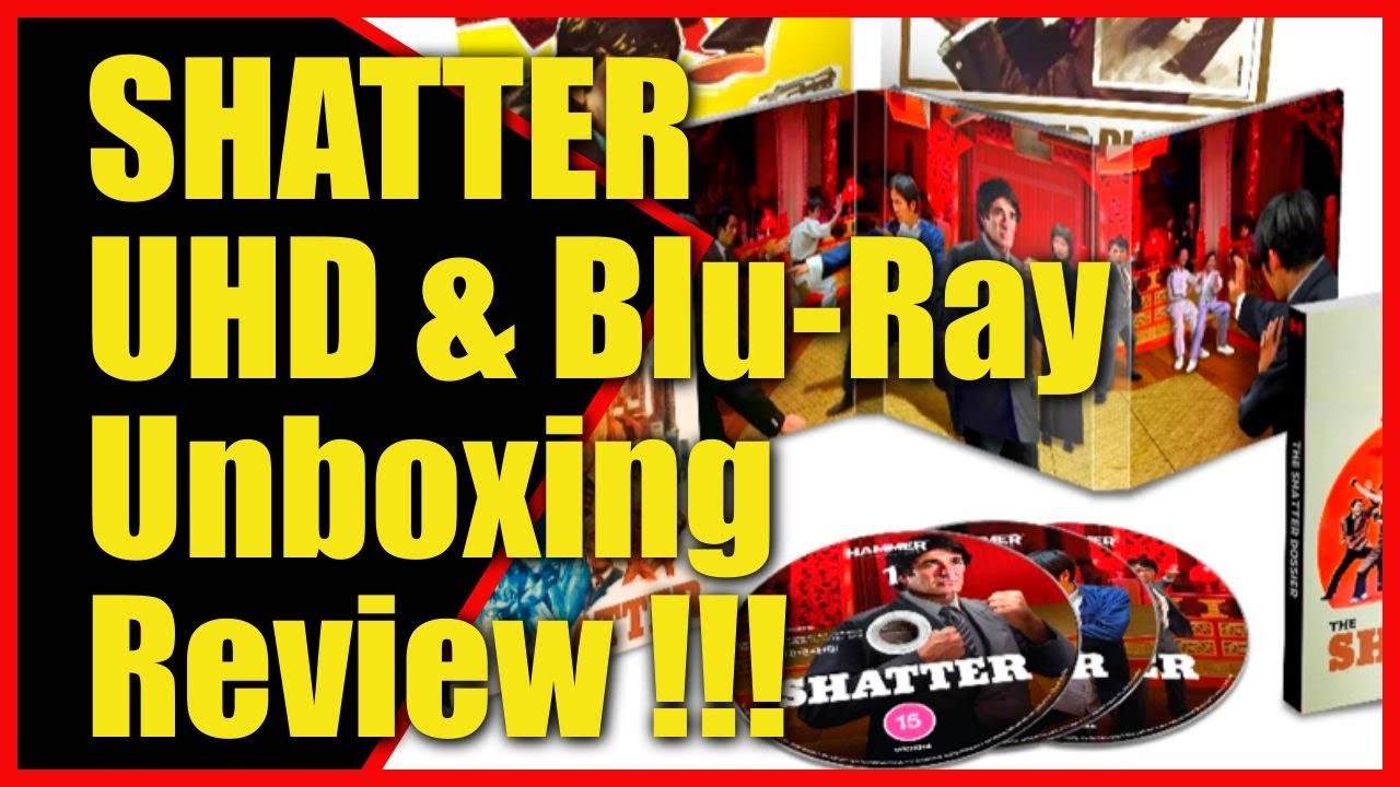 SHATTER UHD Blu Ray Unboxing Kung Fu Joe!!! Part 1