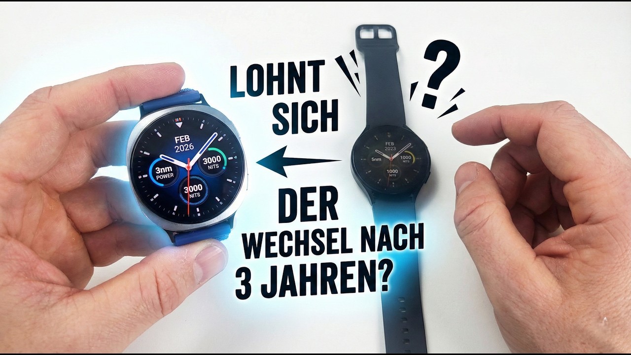 Samsung Galaxy Watch 8 vs. Watch 5: Lohnt sich der Wechsel nach 3 Jahren? | SeppelPower