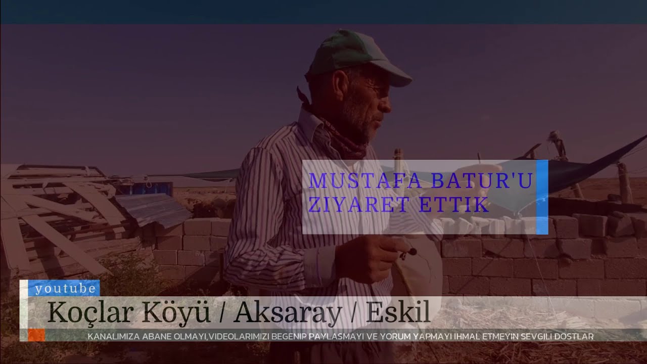 AKSARAY✔️ESKİL✔️KOÇLAR KÖYÜ ✔️MUSTAFA BATUR'U (DADO) ZİYARET ETTİK🐕‍🦺 KÖPEKLER HARİKA