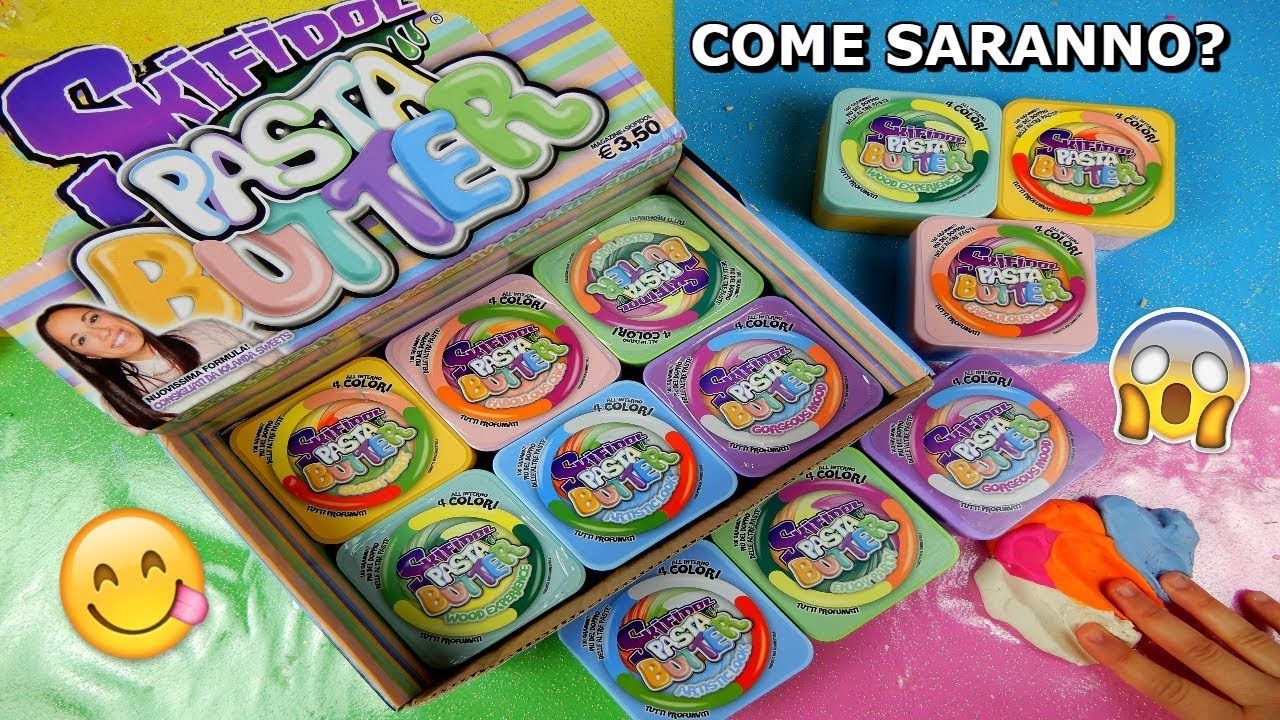 APRO I NUOVI SKIFIDOL PASTA BUTTER! (NUOVI COLORI 4 IN 1) COME SARANNO? Iolanda Sweets