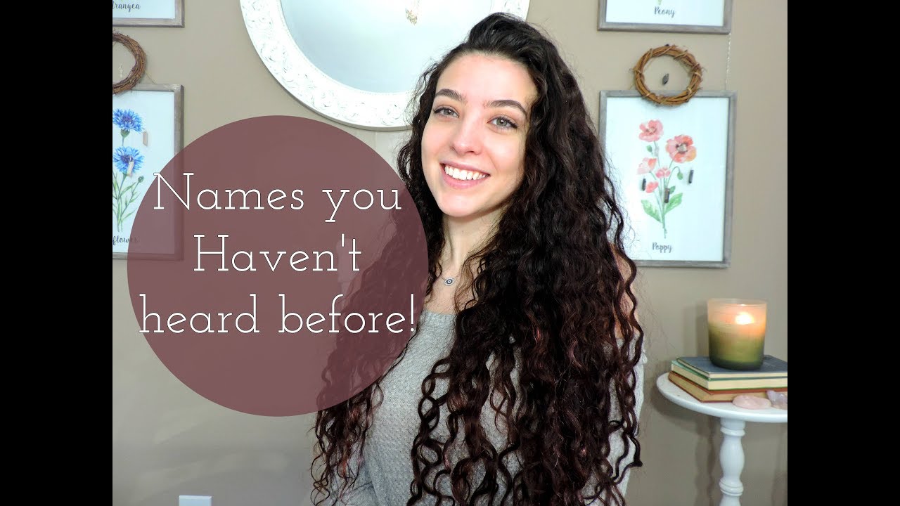 UNIQUE alternatives to the Top 50 Popular Names!