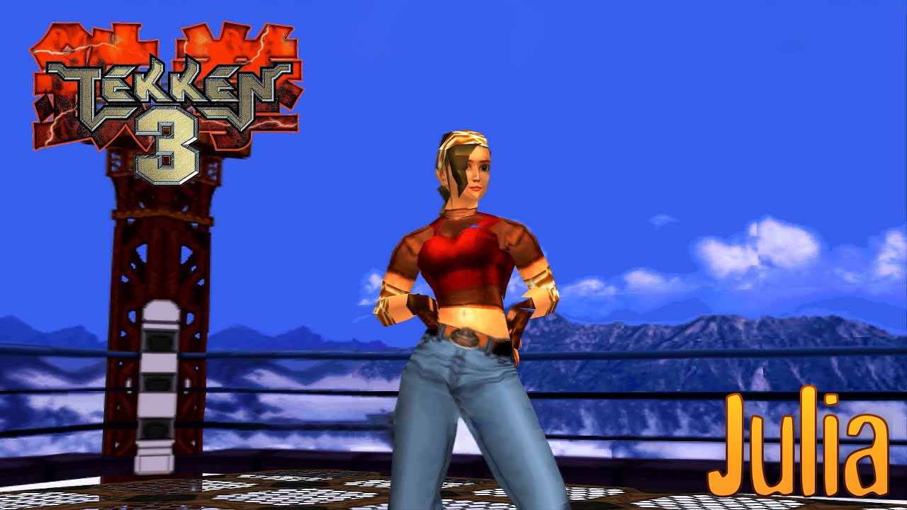 Tekken 3 Arcade Mode - Julia Chang 4K
