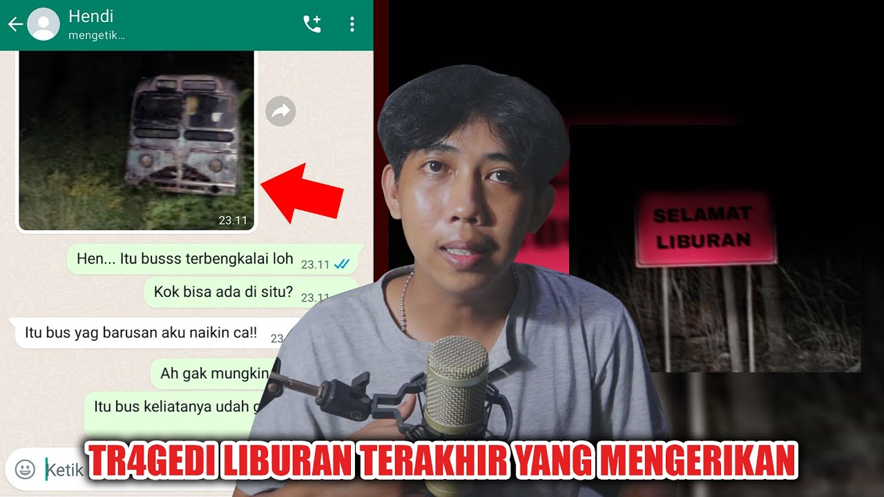 TR4GEDI LIBURAN SEKOLAH TERAKHIR YANG MENGERIKAN 😱 | CHAT HISTORY HORROR INDONESIA