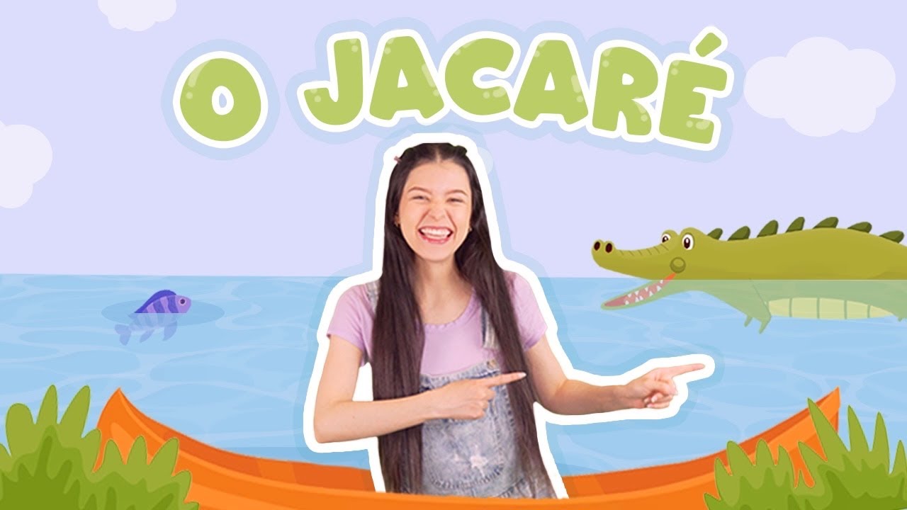 O Jacaré Foi Passear Lá Na Lagoa - Música Infantil