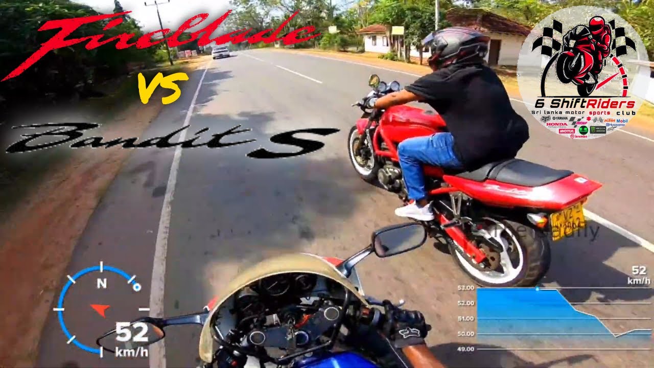 CBR250RR vs Bandit S - 6SR Independence Day Tour - Kurunegala to Chilaw - Part II
