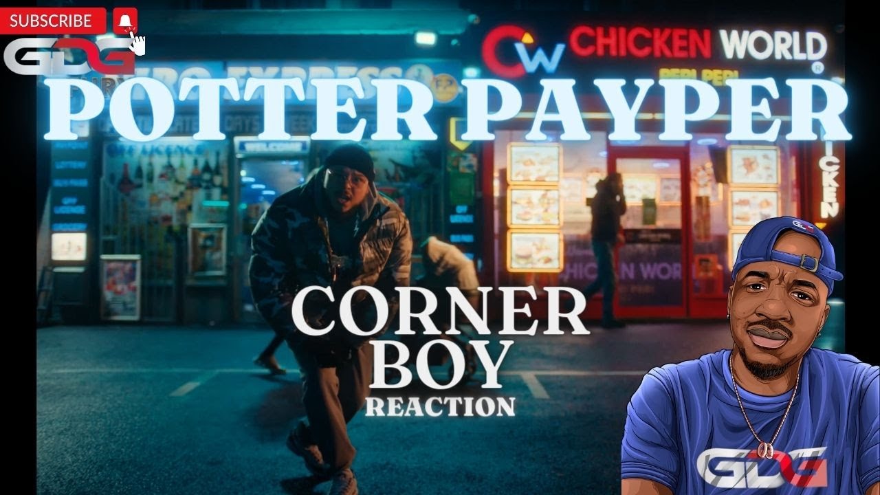 AMERICAN Reacts to Potter Payper - Corner Boy (Official Video)