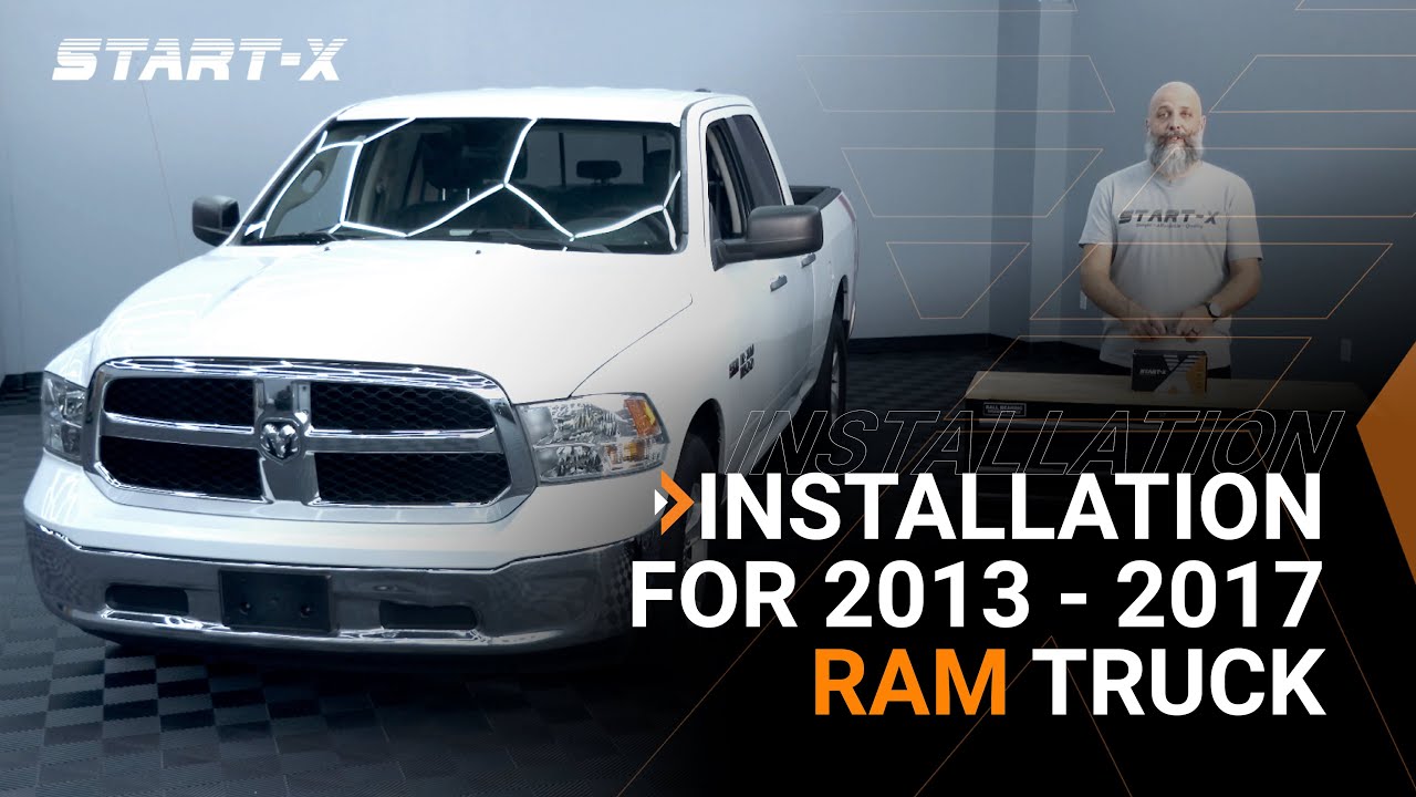 Установка: Dodge Ram 2013 - 2017 Key-Start Start-X Remote Start